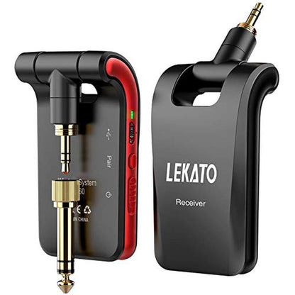 Guitar Lekato: LEKATO WS-60 2.4GHz Rechargeable Wireless – Front View