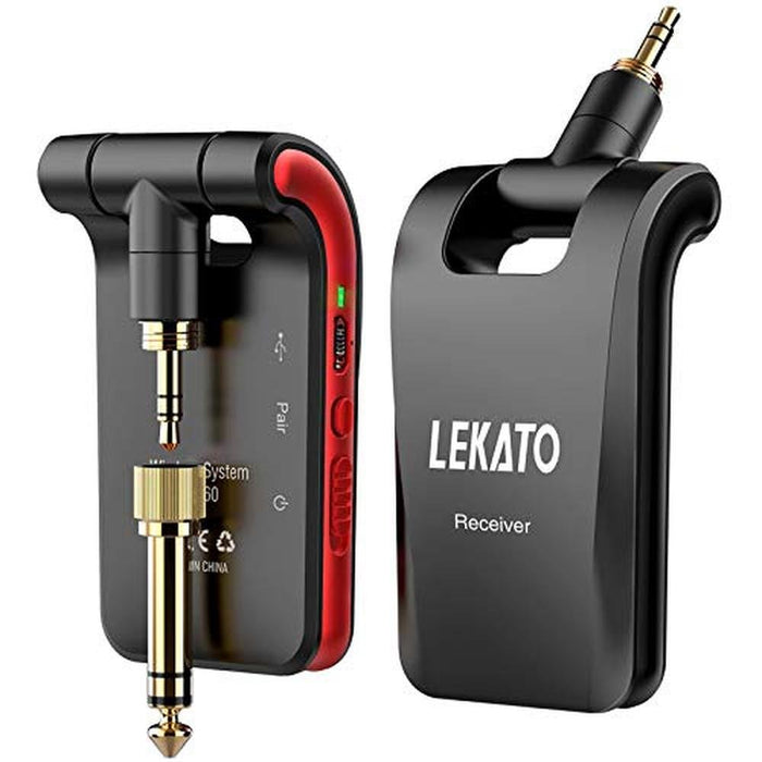 Guitar Lekato: LEKATO WS-60 2.4GHz Rechargeable Wireless – Front View