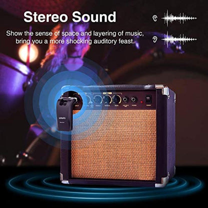 Guitar Lekato: LEKATO WS-60 2.4GHz Rechargeable Wireless – Close-up Detail