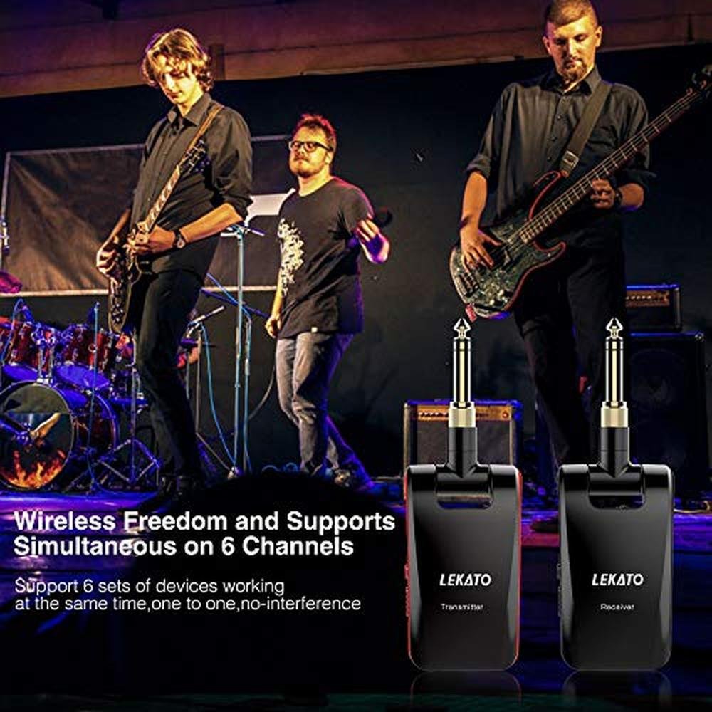 Guitar Lekato: LEKATO WS-60 2.4GHz Rechargeable Wireless – Packaging