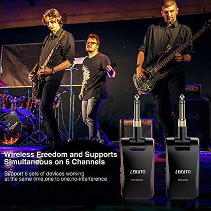 Guitar Lekato: LEKATO WS-60 2.4GHz Rechargeable Wireless – Packaging