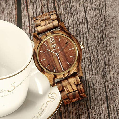 VICVS Wooden Watches: Natural Walnut & Olive Wood – Packaging