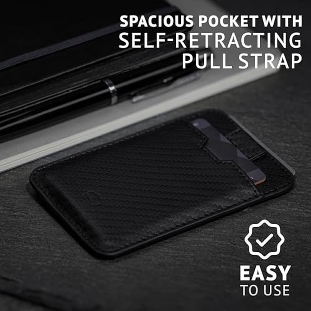 Vaultskin Chelsea: Vaultskin Chelsea Slim Wallet – Side View