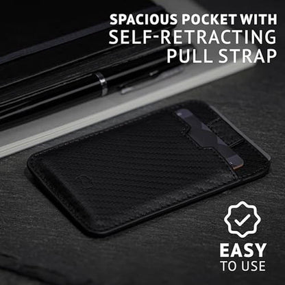 Vaultskin Chelsea: Vaultskin Chelsea Slim Wallet – Side View