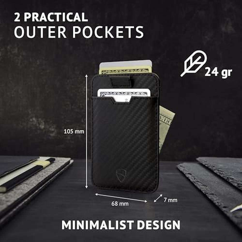 Vaultskin Chelsea: Vaultskin Chelsea Slim Wallet – In Use