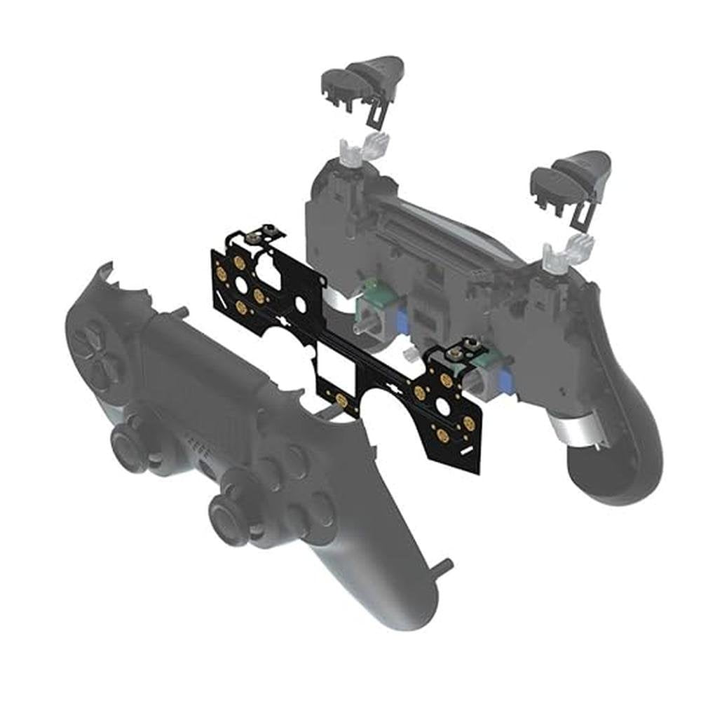 PS4 Trigger: eXtremeRate Clicky Hair Trigger Kit for PS4 – Side View