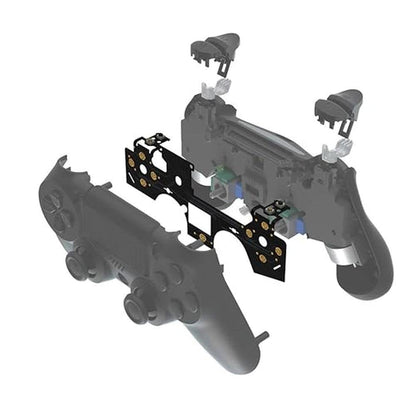 PS4 Trigger: eXtremeRate Clicky Hair Trigger Kit for PS4 – Side View
