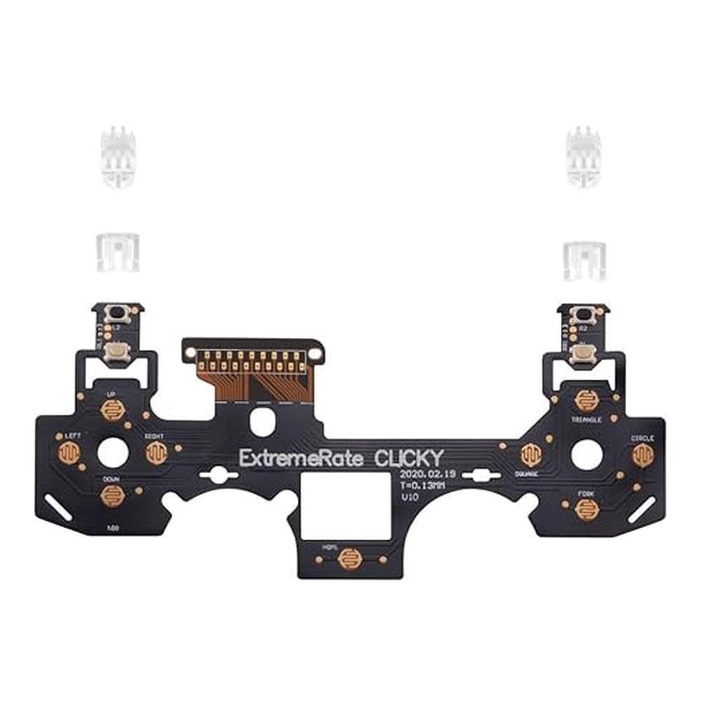 PS4 Trigger: eXtremeRate Clicky Hair Trigger Kit for PS4 – Close-up Detail