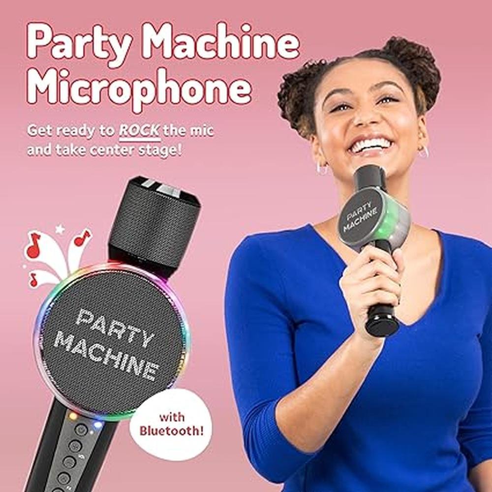 Singing Machine: Wireless Karaoke Microphone for Kids – Side View