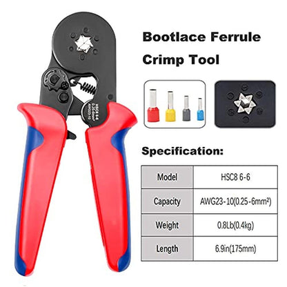 Wire Flytuo: Flytuo Hexagonal Crimping Tool AWG23-10 HSC8 – Side View