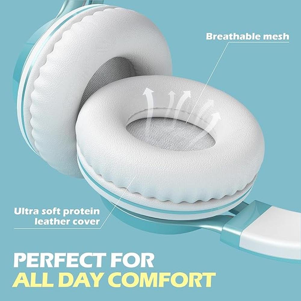AILIHEN C8 Headphones Wired: On-Ear Headphones with – In Use