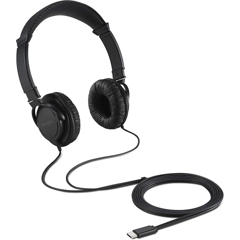 Kensington USB-C Hi-Fi Headphones – Front View