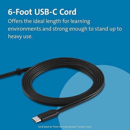 Kensington USB-C Hi-Fi Headphones – Side View