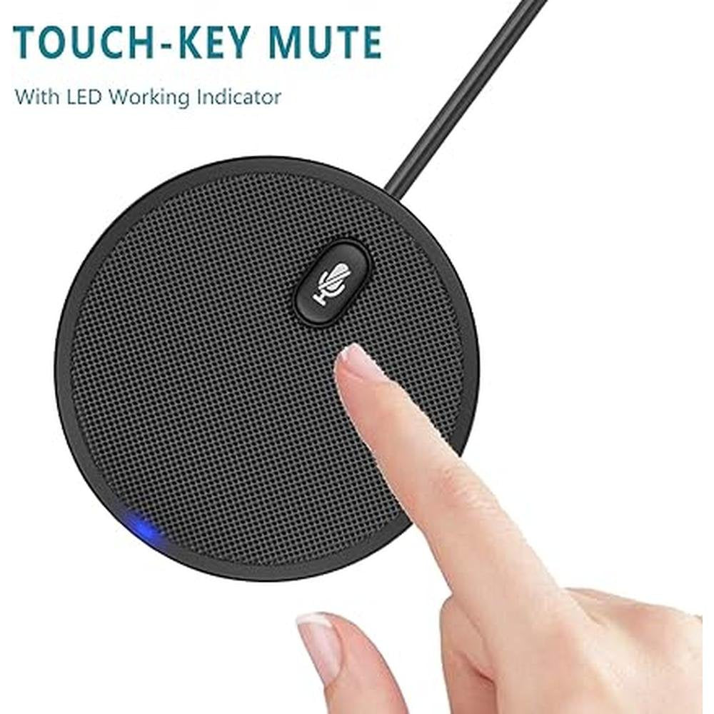 Conference Upgraded: Omnidirectional Condenser Mic 360 – Side View