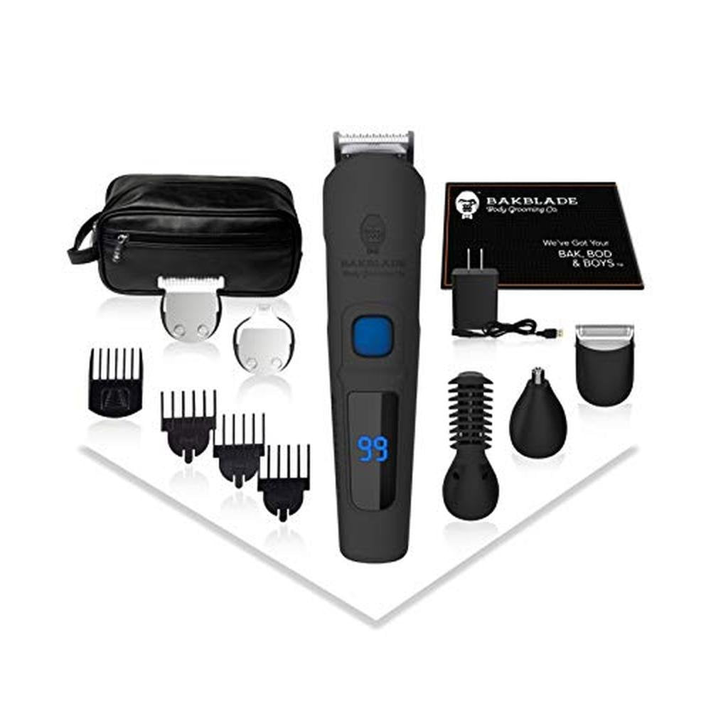 Groomer Bakblade: BaKblade 11-in-1 Mens Grooming Kit – Front View