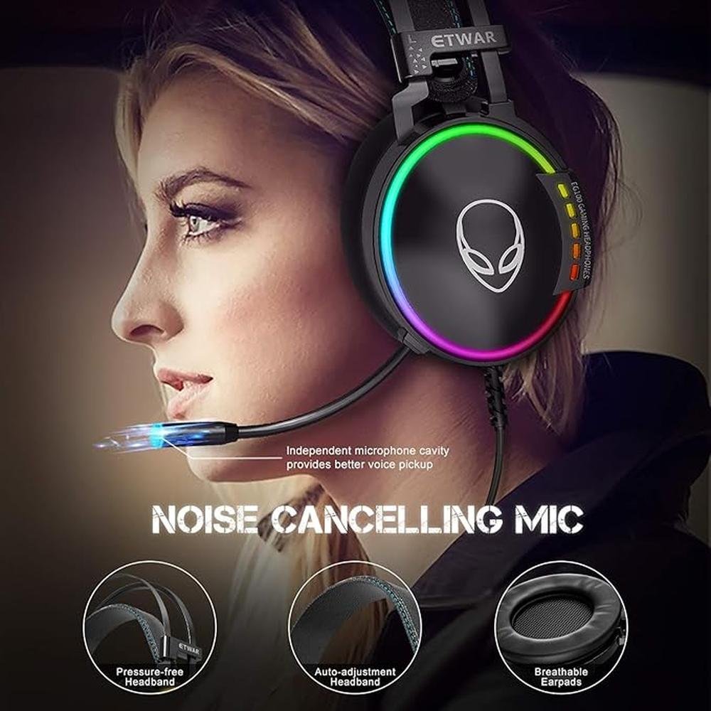 EG100 USB Wired Gaming Headset for PC – Packaging
