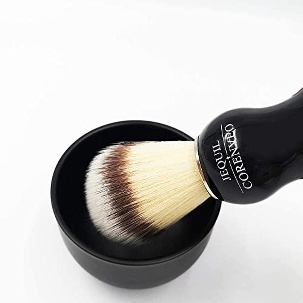 Shaving Brush: JEQUIL CORENVEO Deluxe Shaving Kit for Men – Close-up Detail