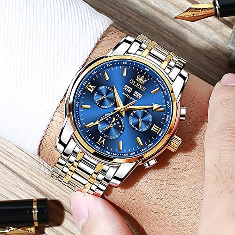 Premium Men's Automatic Watch – In Use