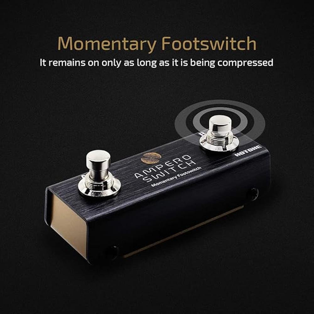 Pedal Switch: Hotone Dual Footswitch Pedal Momentary 2-Way – In Use