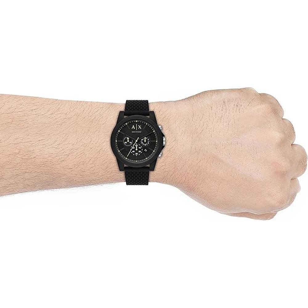 Armani Exchange Chronograph Watch – In Use