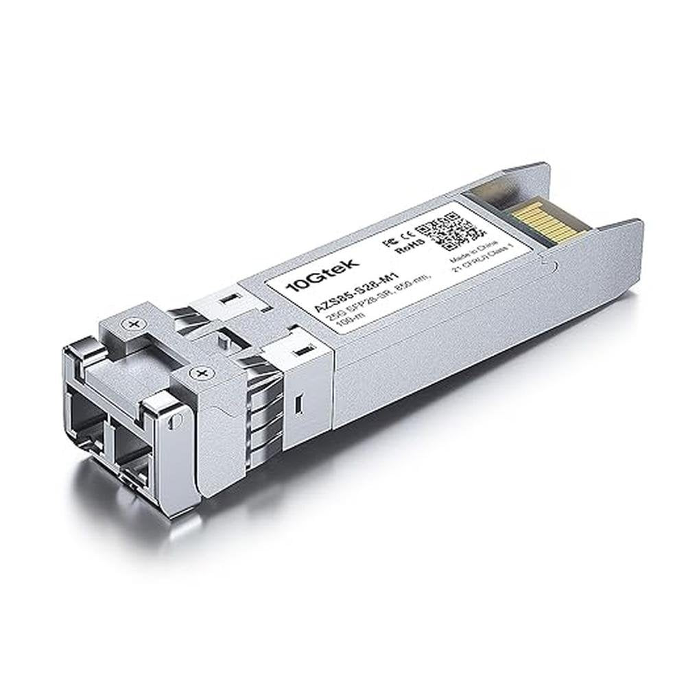 10Gtek 25G SFP28 SFP+ SR Transceiver – In Use