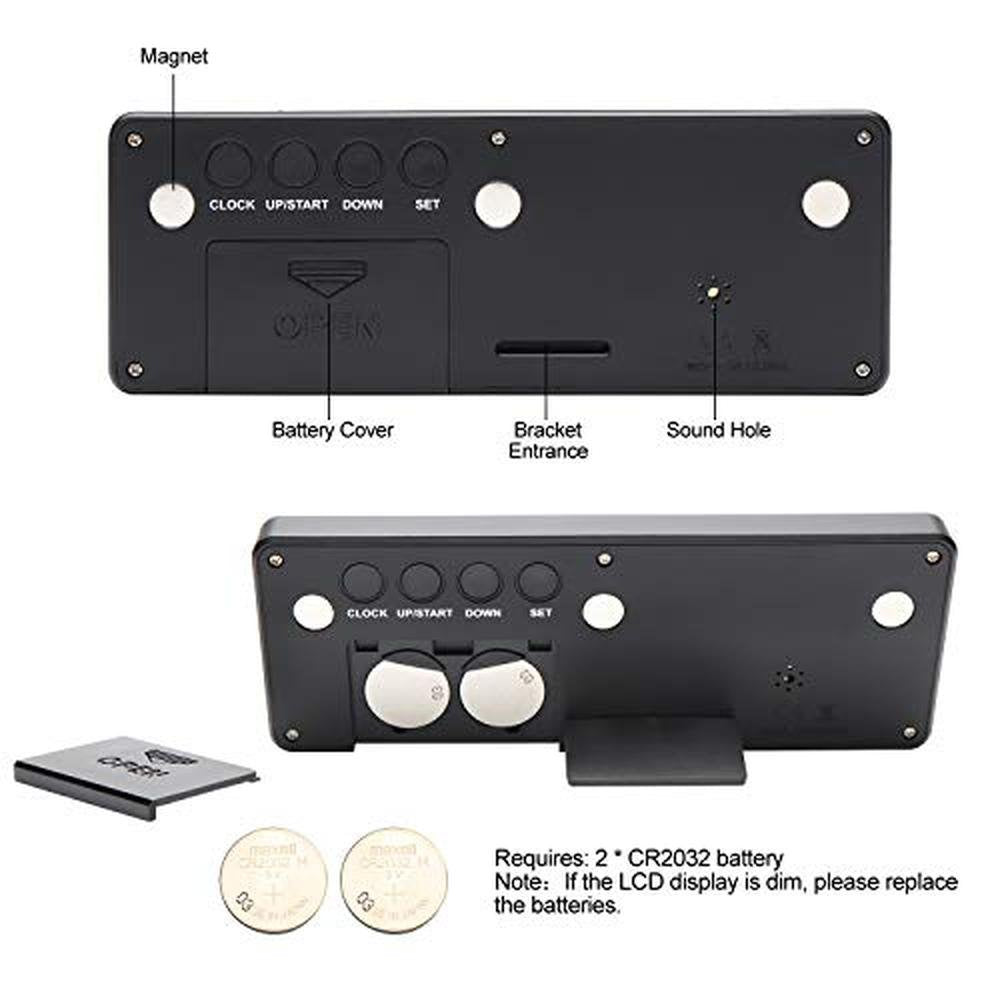 High-End Digital Countdown Days Timer – In Use