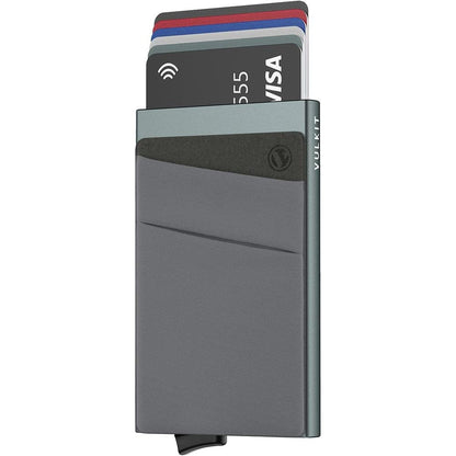 Vulkit Holder: Vulkit Card Holder with Money Pocket Pop-up – Front View