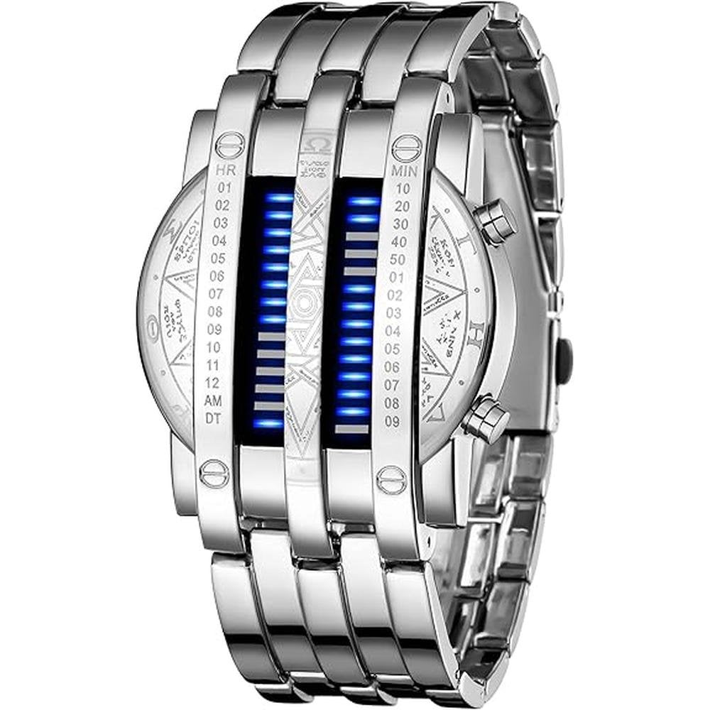 Binary Matrix: MASTOP  High-End Digital Watch – Front View