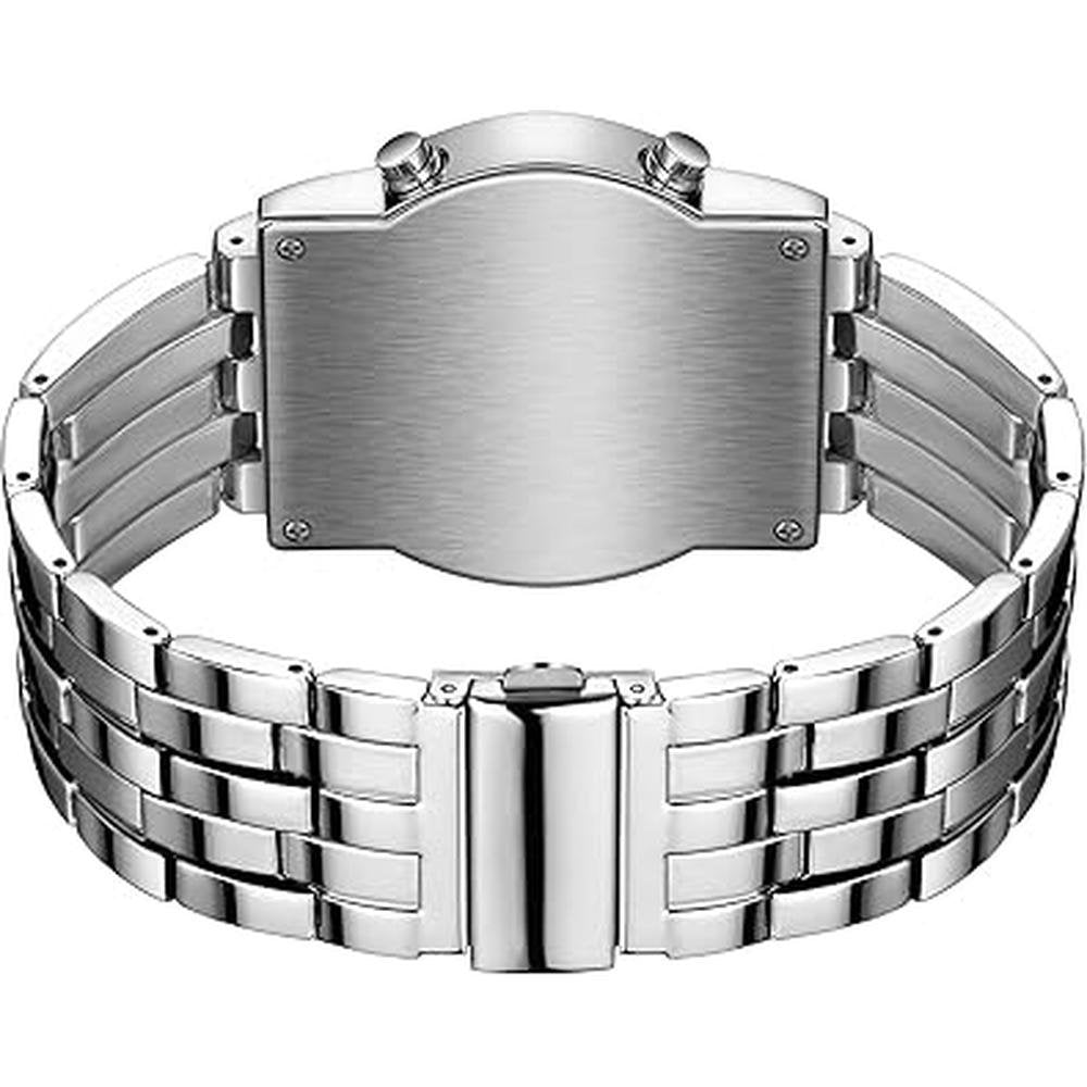 Binary Matrix: MASTOP  High-End Digital Watch – Close-up Detail