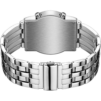 Binary Matrix: MASTOP  High-End Digital Watch – Close-up Detail