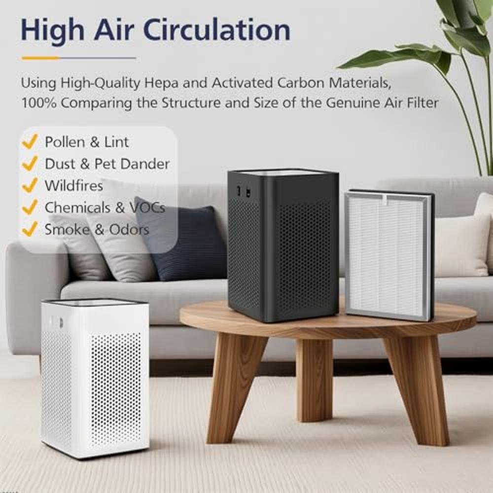 Filter Replacement: MA Series 25 S1/W1/B1 3-in-1 HEPA – Front View
