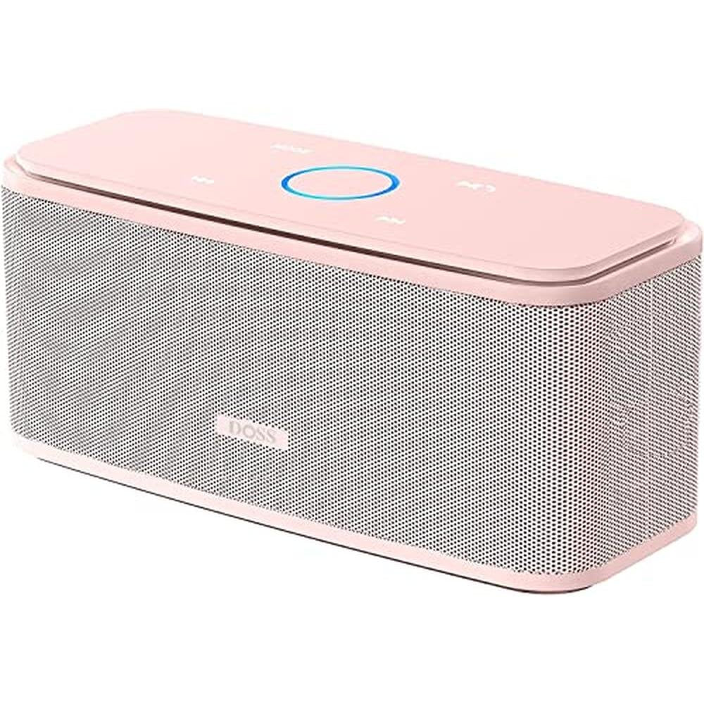 DOSS SoundBox Touch: Wireless Bluetooth Speaker with 12W HD – Front View
