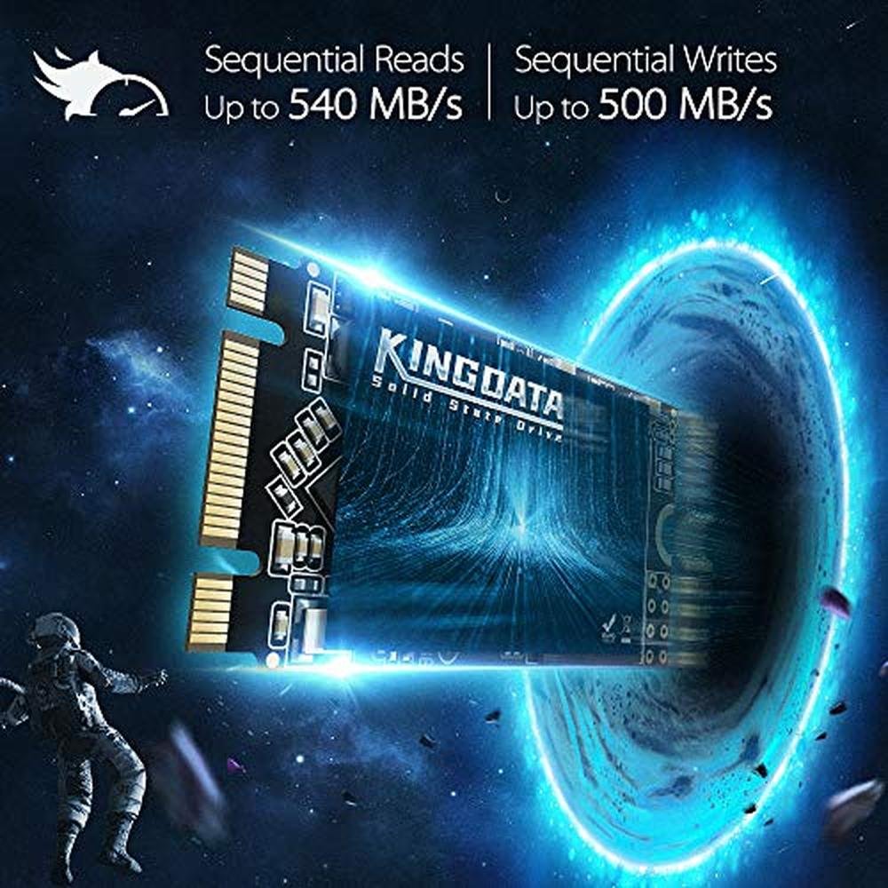 2242 64GB: KINGDATA SSD M.2 2242 High-Performance Internal – Close-up Detail