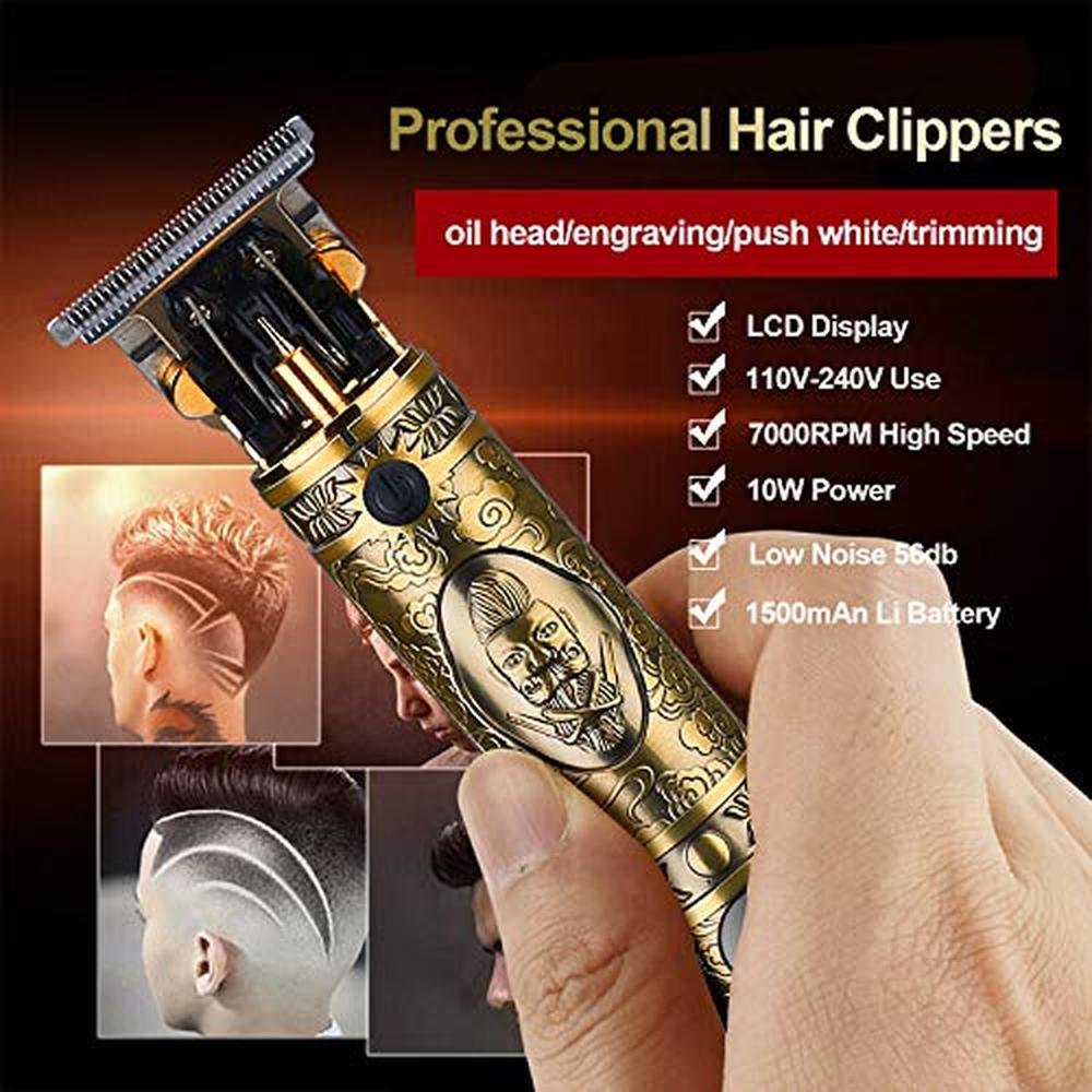 Hair Clippers for Men: Suttik Professional Hair Trimmer – In Use