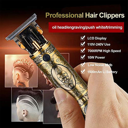 Hair Clippers for Men: Suttik Professional Hair Trimmer – In Use