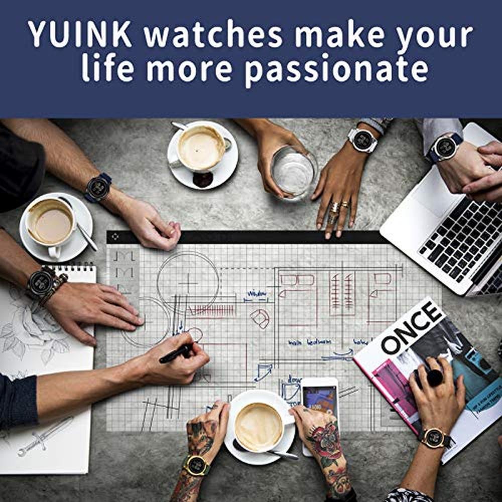 Watch Yuink: YUINK Mens Ultra Thin Digital Sports Watch – Packaging