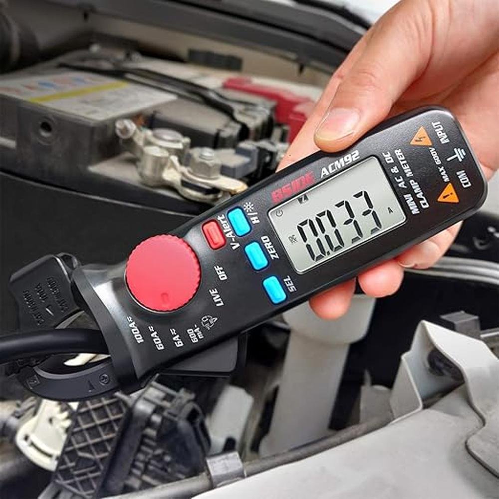 ACM92 Clamp Meter: BSIDE ACM92 Mini Auto-Range Digital – Front View