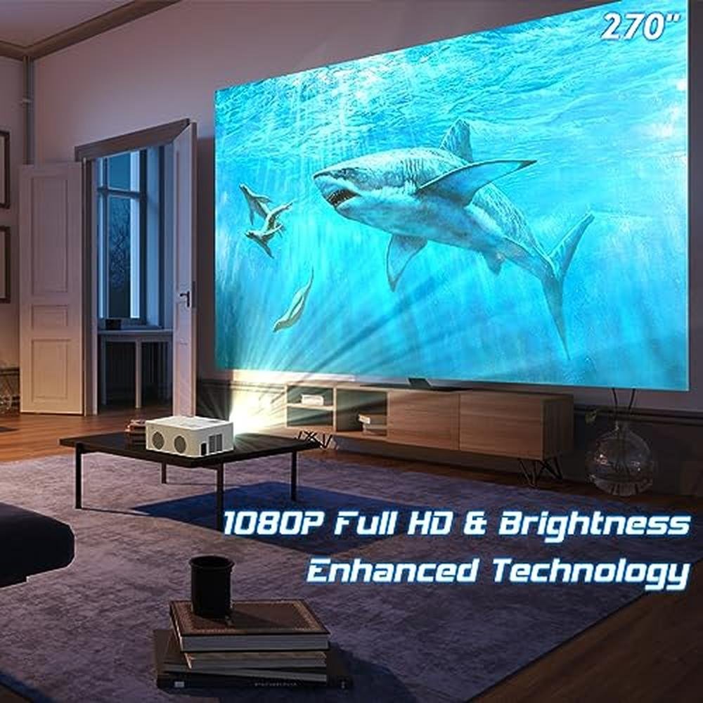 Projector WiFi: TMY Mini WiFi Projector 1080P HD Portable – Close-up Detail