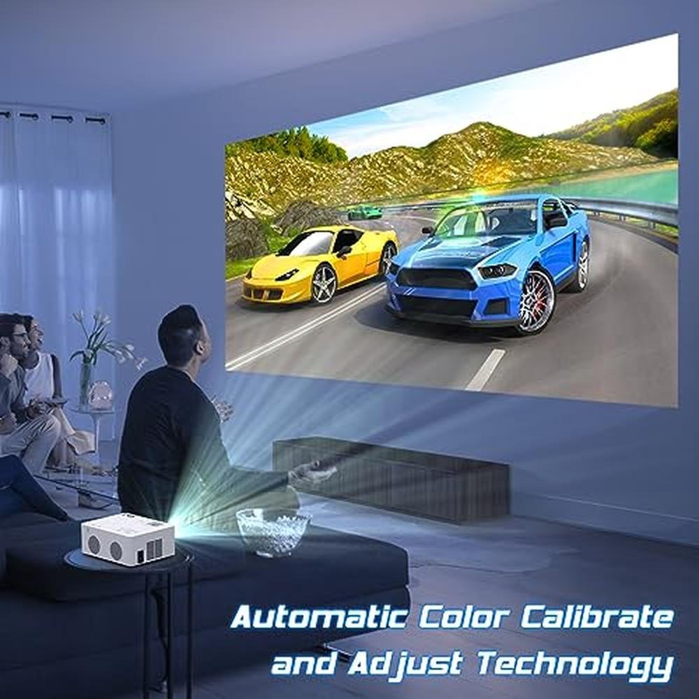 Projector WiFi: TMY Mini WiFi Projector 1080P HD Portable – In Use