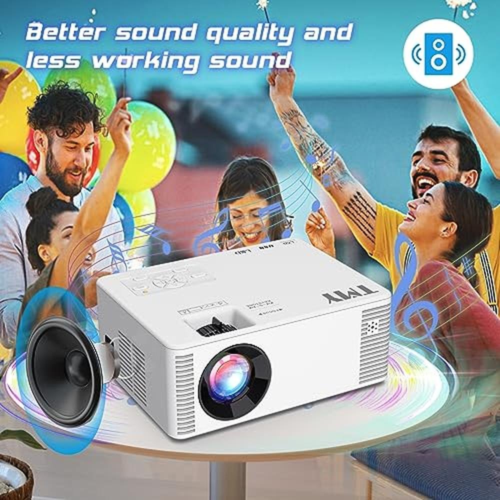 Projector WiFi: TMY Mini WiFi Projector 1080P HD Portable – Packaging