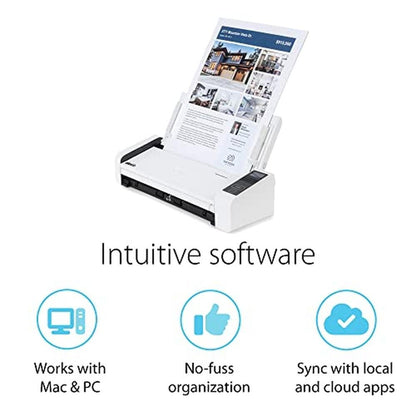 Doxie Pro DX400 Scanner: Doxie High-End Duplex Document – Packaging