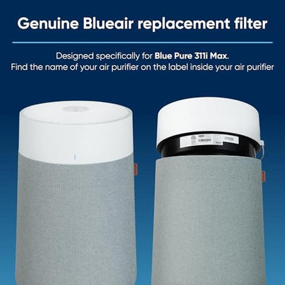 Blueair Genuine Filter: Blue Pure 311i Max Air Purifier – Side View