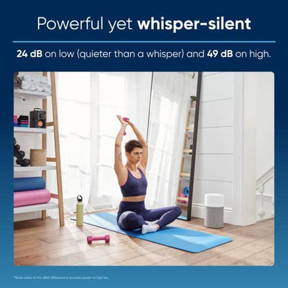 Air Purifiers: Blueair Blue Pure 511 HEPASilent Technology – Close-up Detail