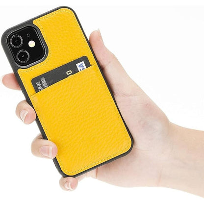 Venito Capri Leather Wallet Case Compatible with iPhone 12 – In Use