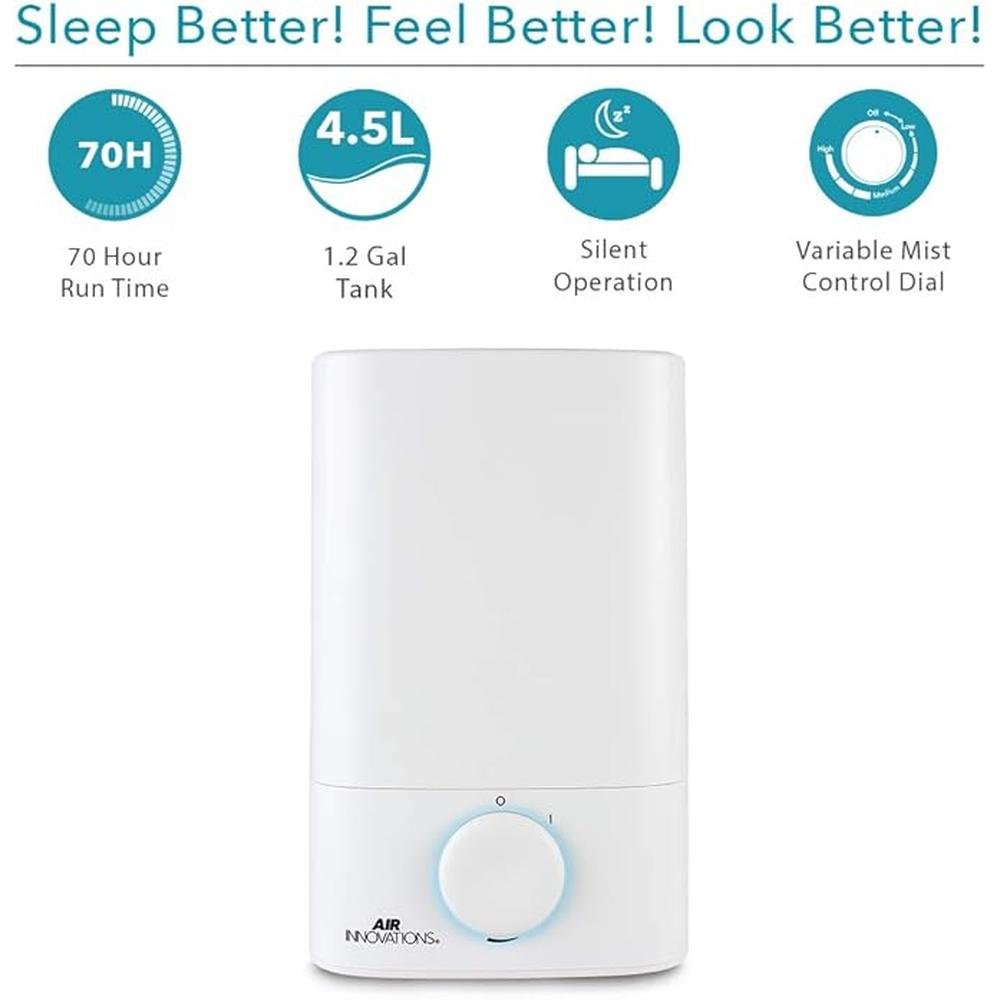 Air Innovations MH-419: Top-Fill Cool Mist Room Air – Close-up Detail
