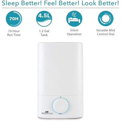 Air Innovations MH-419: Top-Fill Cool Mist Room Air – Close-up Detail
