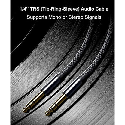 Guitar Bass: Elebase 1/4 Inch TRS Instrument Guitar Cable – Packaging