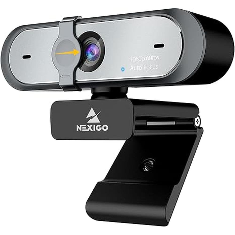 NexiGo N660P: 1080p 60fps Webcam with Software Control and – Front View