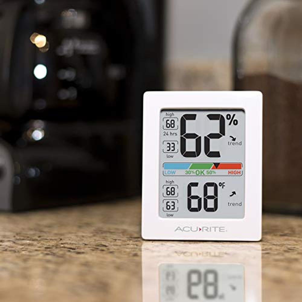 AcuRite Pro Humidity Meter & Thermometer with Touch – In Use
