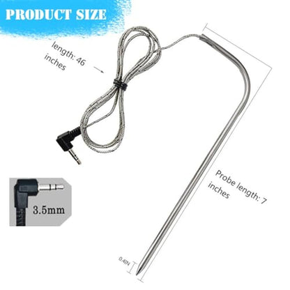 Traeger Replacement Probe: Compatible with Traeger Wood – Close-up Detail